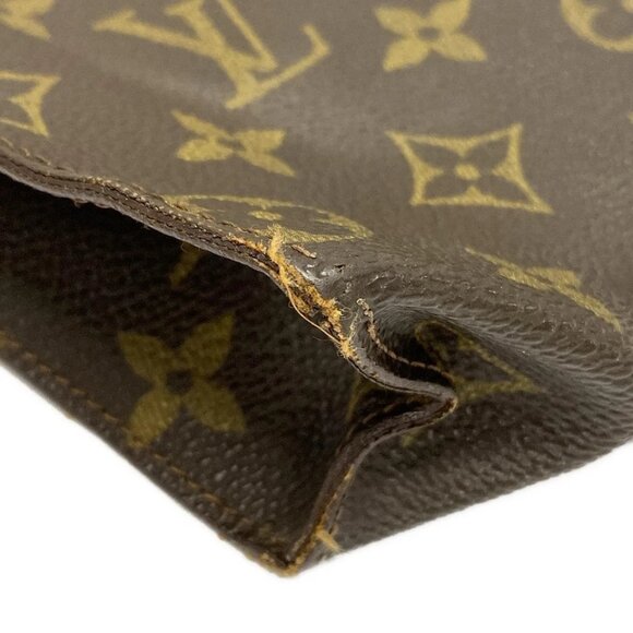 LOUIS VUITTON Poche Toilette 26 Monogram Unconfirmed Pouch 330-051625 - Picture 4 of 7